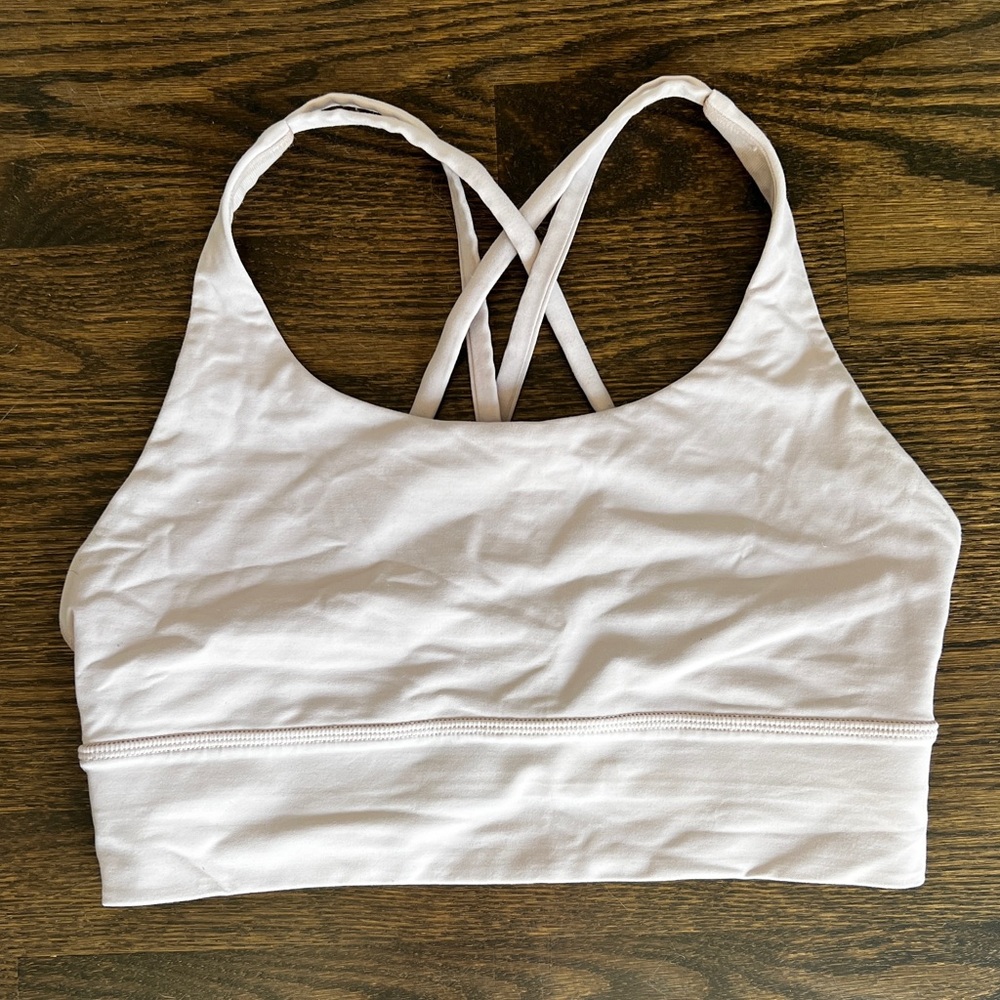 lululemon energy longline sports bra